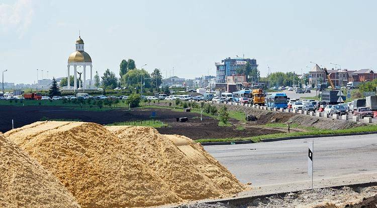 На северном въезде в Белгород ввели реверсивное движение