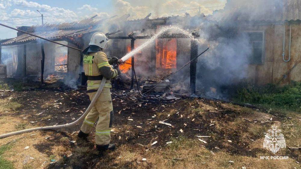 За минувшую неделю в Белгородской области зарегистрировано 44 пожара