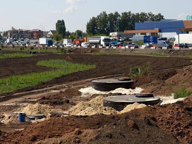 На северном въезде в Белгород ввели реверсивное движение