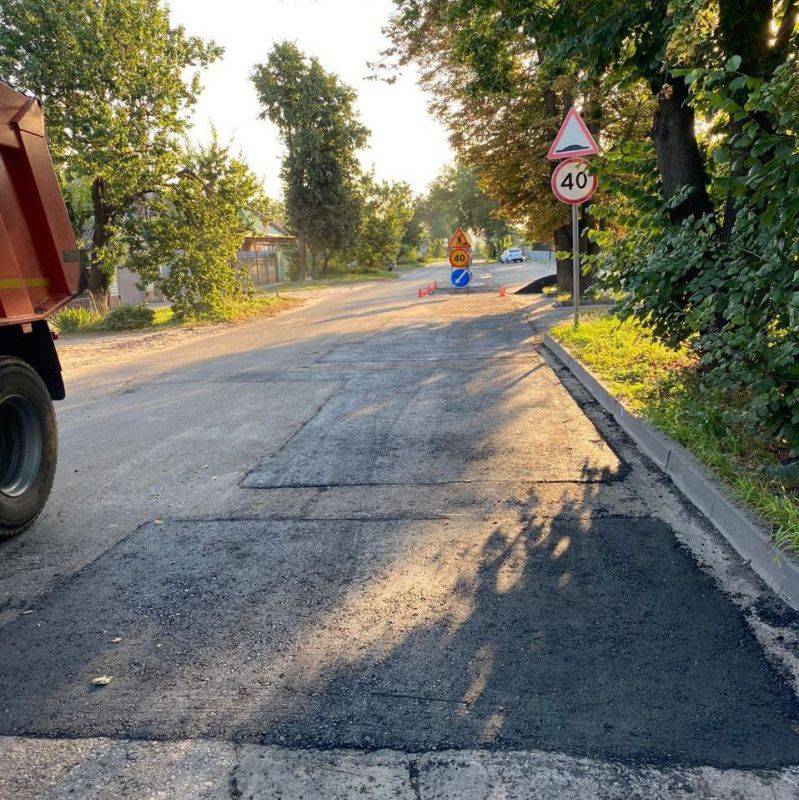 Аварийный ямочный ремонт в Белгороде выполнен на 54%