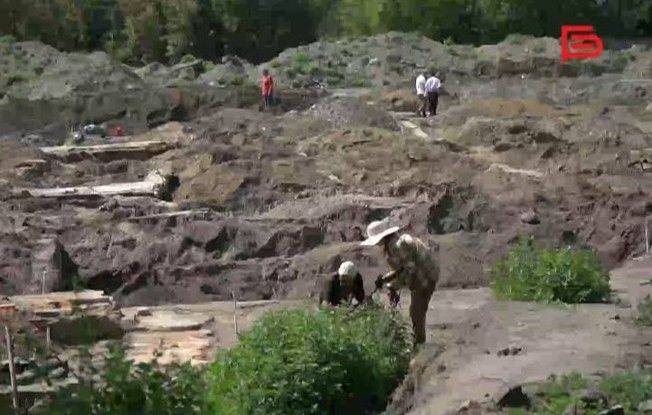 В Белгороде на территории «Белого квартала» продолжаются раскопки