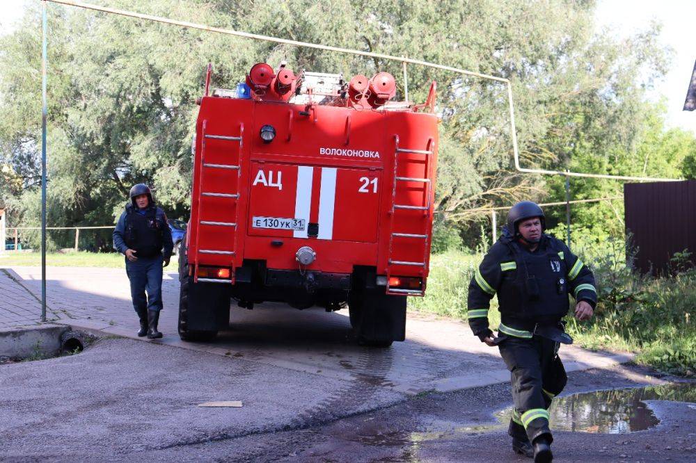 В посёлке Волоконовка Белгородской области прошли учения по гражданской обороне