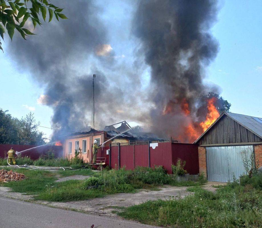 Около белгородского города Шебекино был атакован грузовик дронами ВСУ