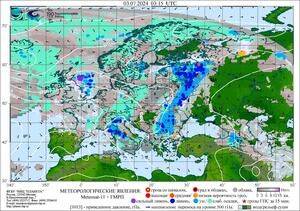 Обзор погодных условий в Европейском регионе в период 2-3 июля 2024 г.