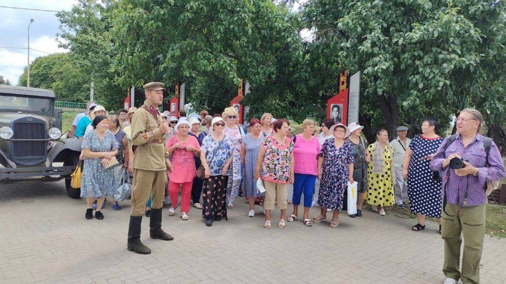 В рамках проекта «К соседям в гости» Яковлевский горокруг Белгородской области посетили туристы из Ракитного