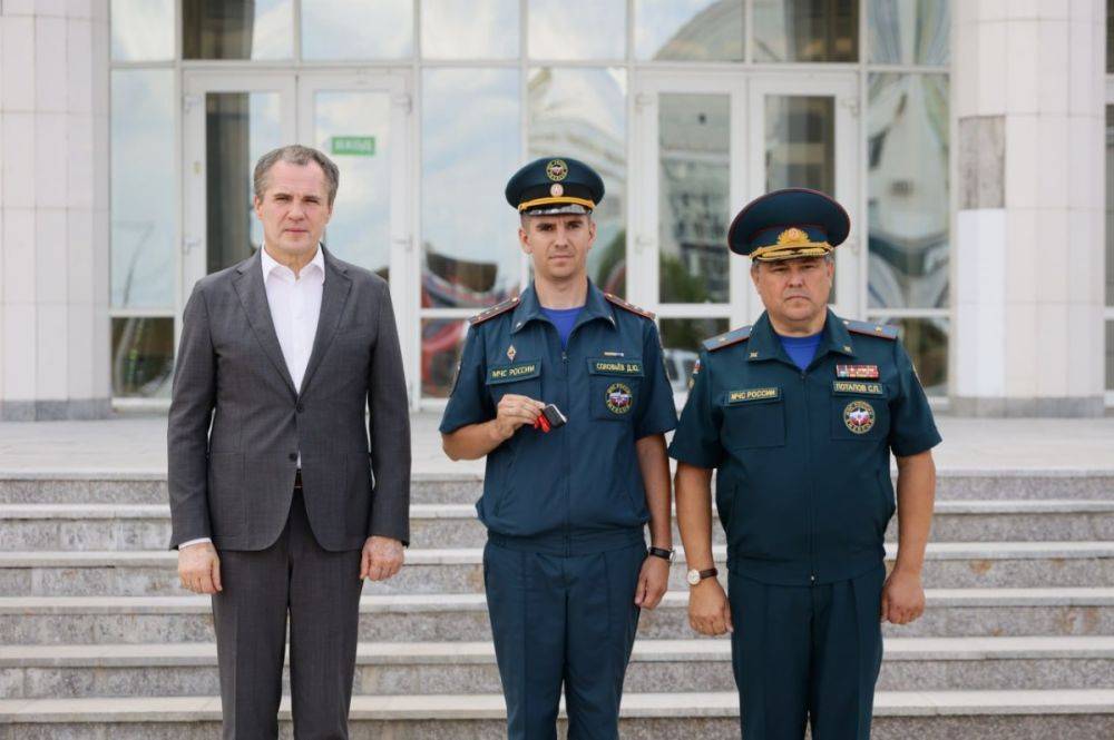 Вячеслав Гладков: «Залог успешного выполнения боевых задач у спасателей – это надёжная техника»