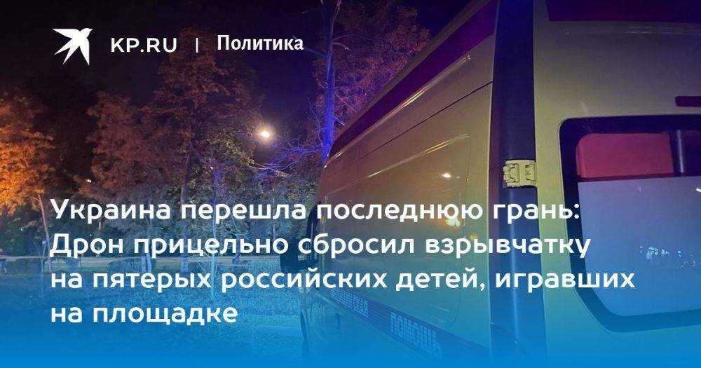 Дмитрий Стешин: Зачем Украина убила детей в Шебекино? Этому есть объяснение, по понятиям людоедской логики