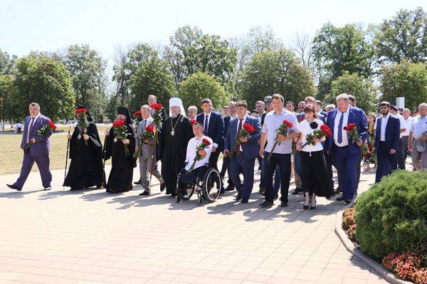 В Белгородской области прошли памятные мероприятия в День Прохоровского поля