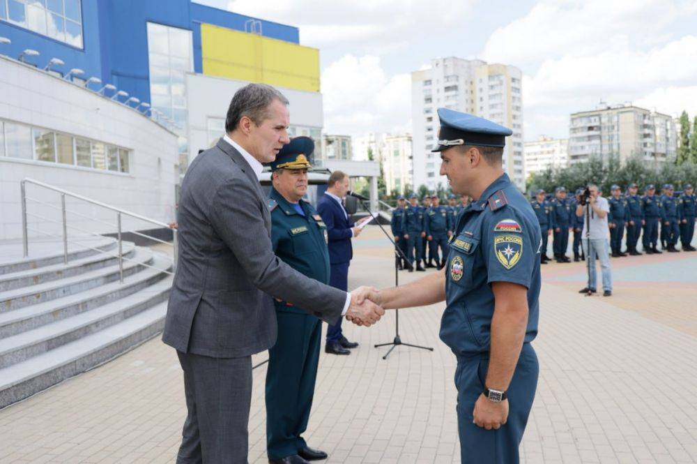 Вячеслав Гладков: «Залог успешного выполнения боевых задач у спасателей – это надёжная техника»