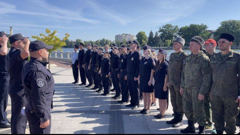 Сотрудники полиции обеспечили безопасность граждан во время празднования Дня города в Калининграде