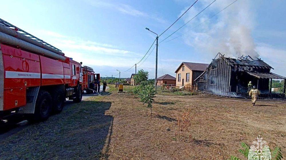 За минувшие сутки в Белгородской области зарегистрировано семь пожаров