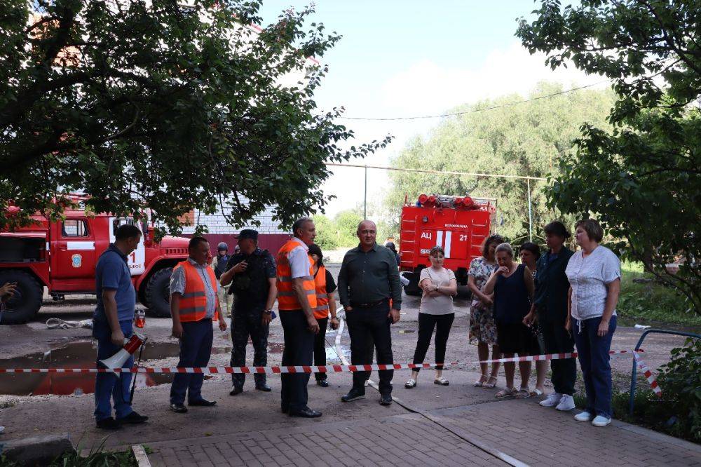 В посёлке Волоконовка Белгородской области прошли учения по гражданской обороне