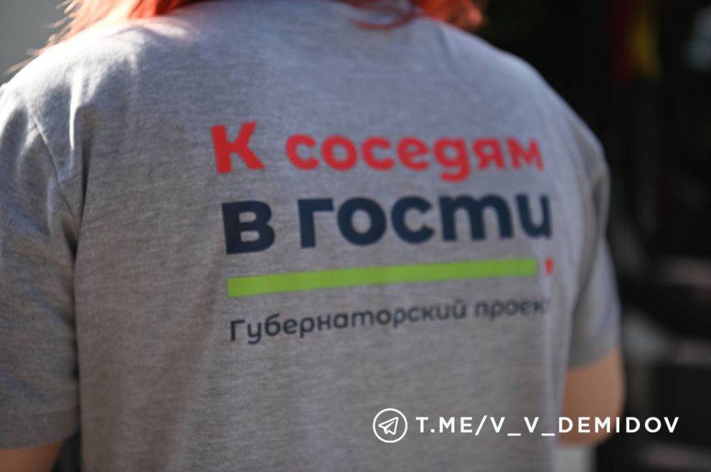 Валентин Демидов: Сегодня еще одна группа белгородцев старшего возраста побывала в Ивнянском районе