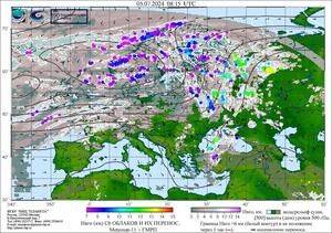 Обзор погодных условий в Европейском регионе в период 4-5 июля 2024 г.