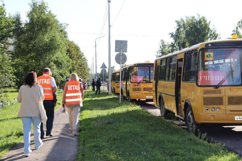 В посёлке Волоконовка Белгородской области прошли учения по гражданской обороне