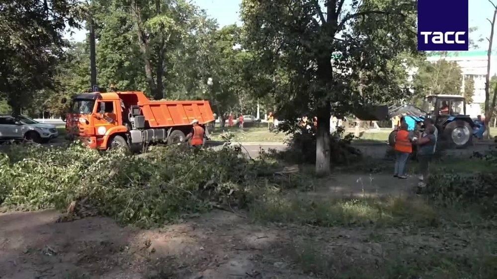 Последствия воздушной атаки в Белгородской области