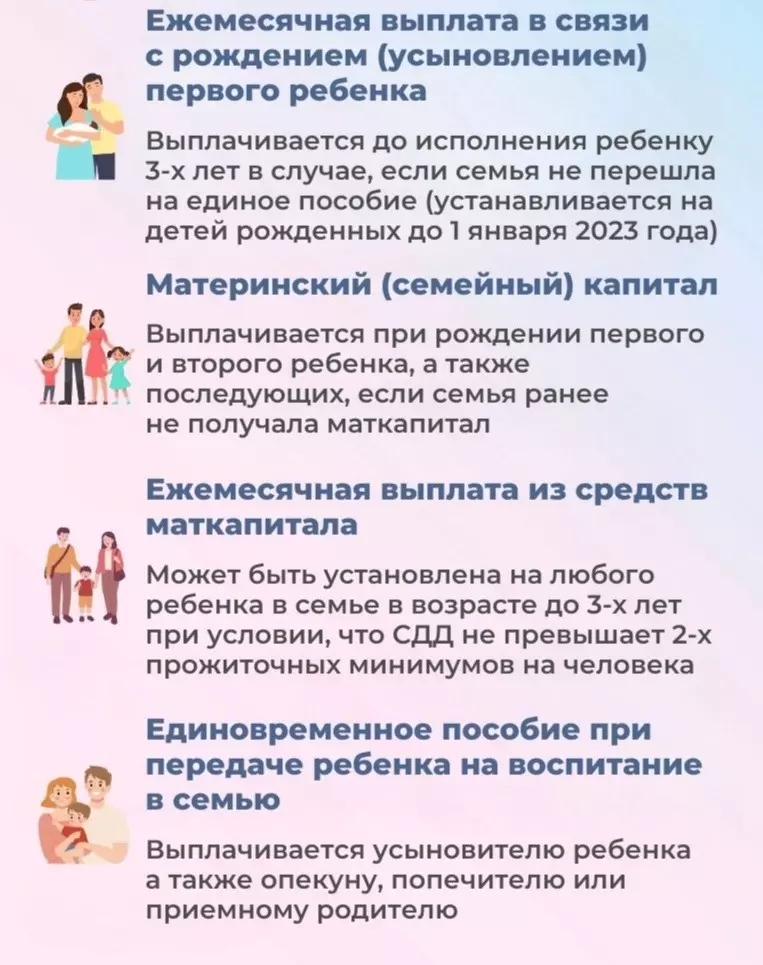 Маткапитал, пособия по беременности и на детей: какие выплаты положены белгородцам?5