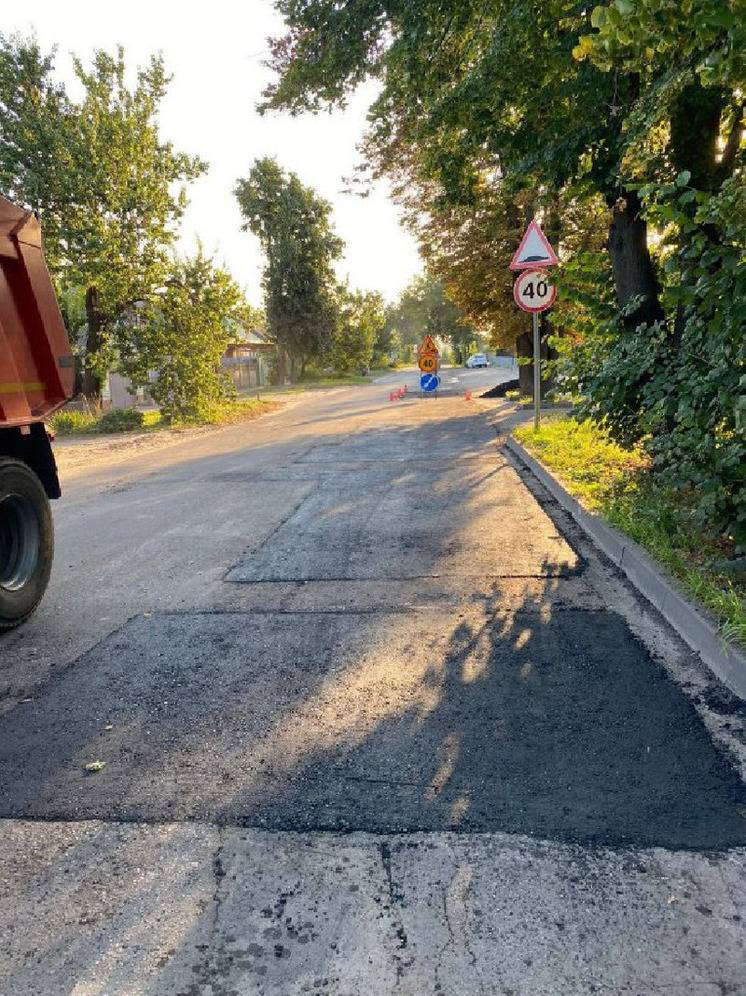 В Белгороде аварийный ямочный ремонт выполнили на 54%