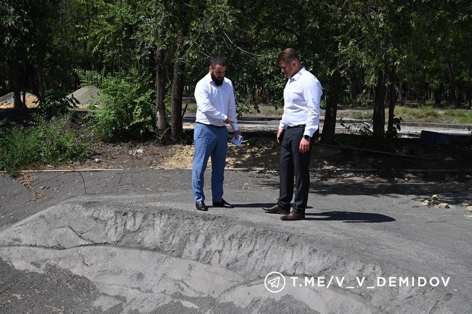 В Центральном парке Белгорода до конца августа откроют скет-парк и памп-трек0