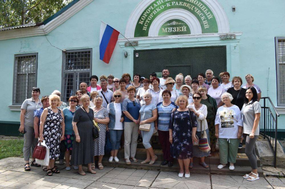 В рамках проекта «К соседям в гости» Корочанский район Белгородской области посетили туристы из Яковлевского горокруга