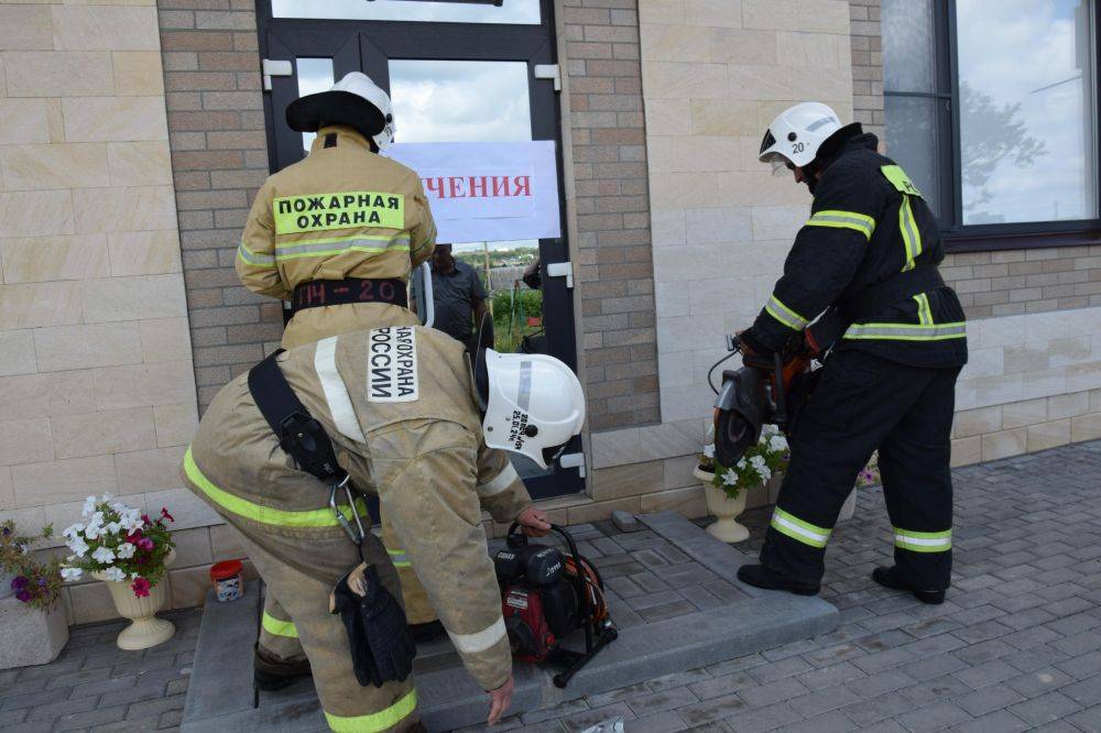 В Вейделевке прошли очередные командно-штабные учения