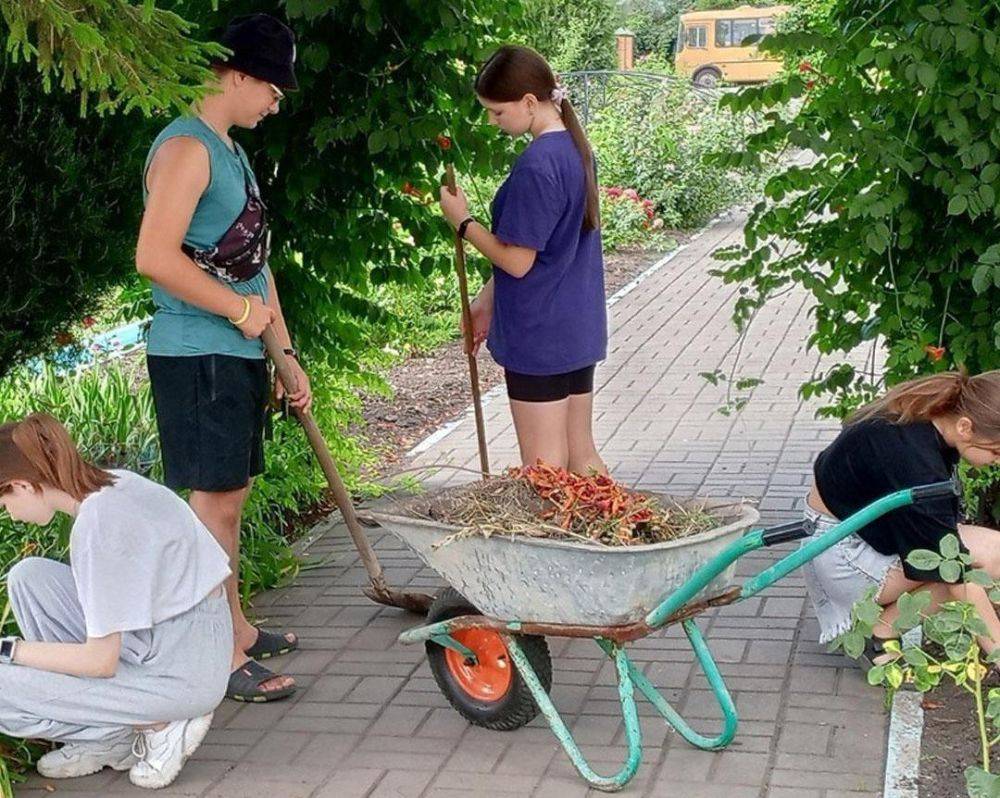 Более 1400 школьников Валуйского горокруга Белгородской области нашли работу на время летних каникул