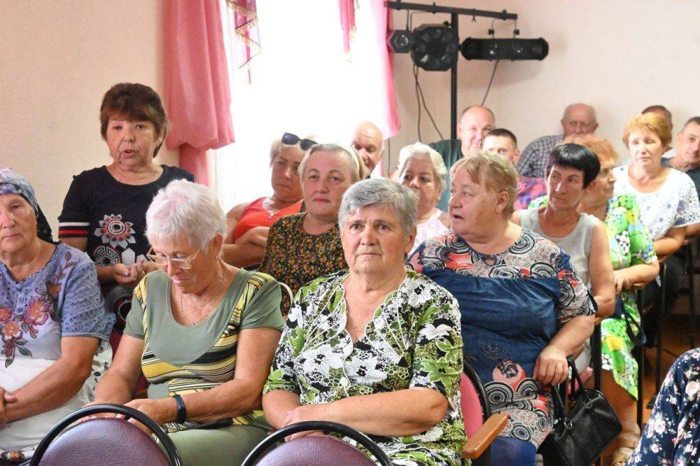 Татьяна Круглякова: Встретились с жителями Волоконовского сельского поселения!