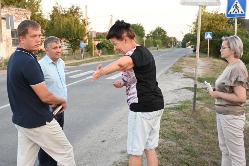 Татьяна Круглякова: Сегодня провели встречу с жителями п. Чернянка на ул. Пионерская