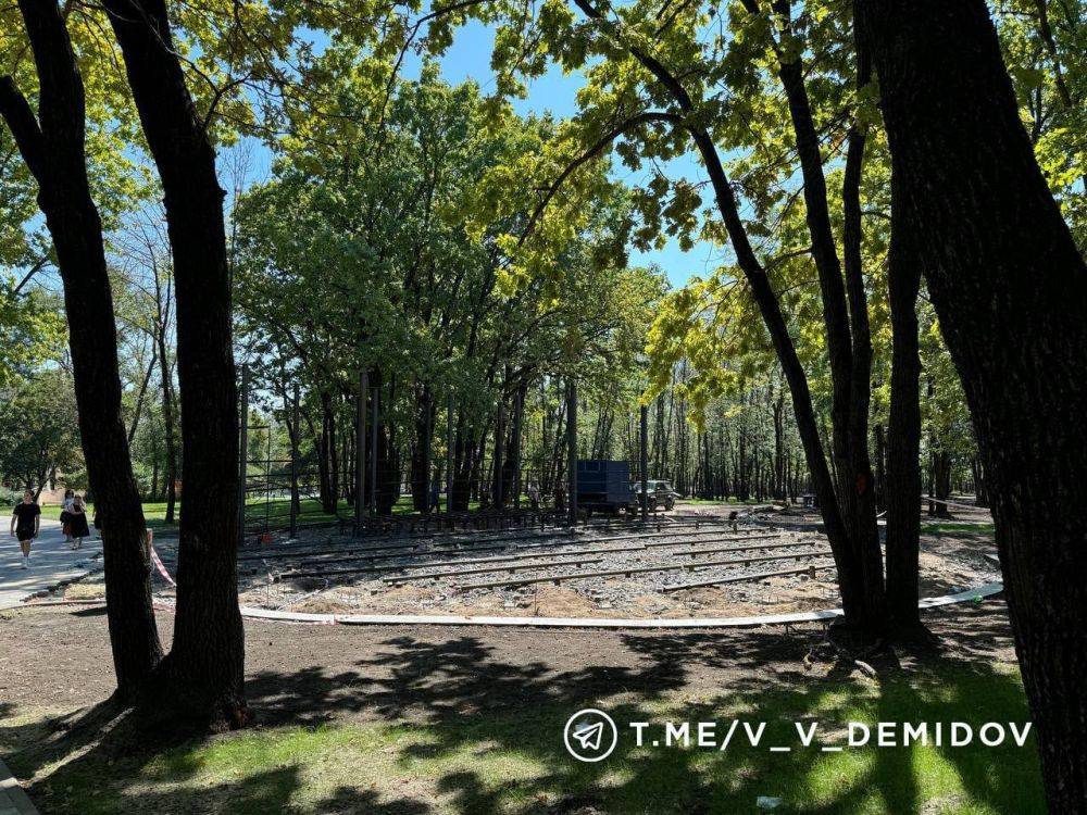 В Белгороде в центральном парке им. В.И