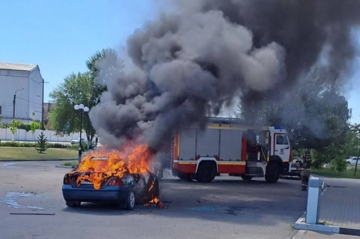 В Белгородской области 5 августа от атаки дрона ВСУ пострадал водитель авто0