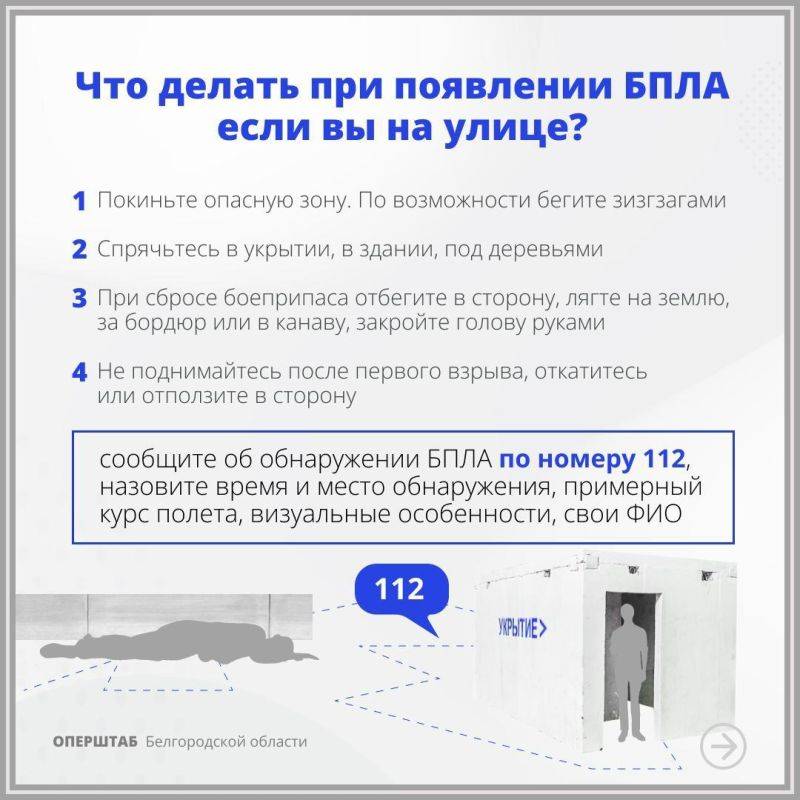 Что делать, если Вы заметили в воздухе беспилотник?