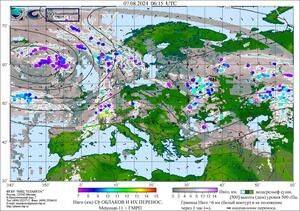 Обзор погодных условий в Европейском регионе в период с 6 по 7 августа 2024 г.