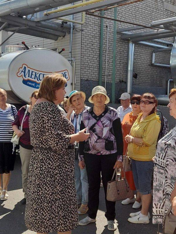 В рамках проекта «К соседям в гости» Алексеевский горокруг Белгородской области посетили туристы из Чернянки