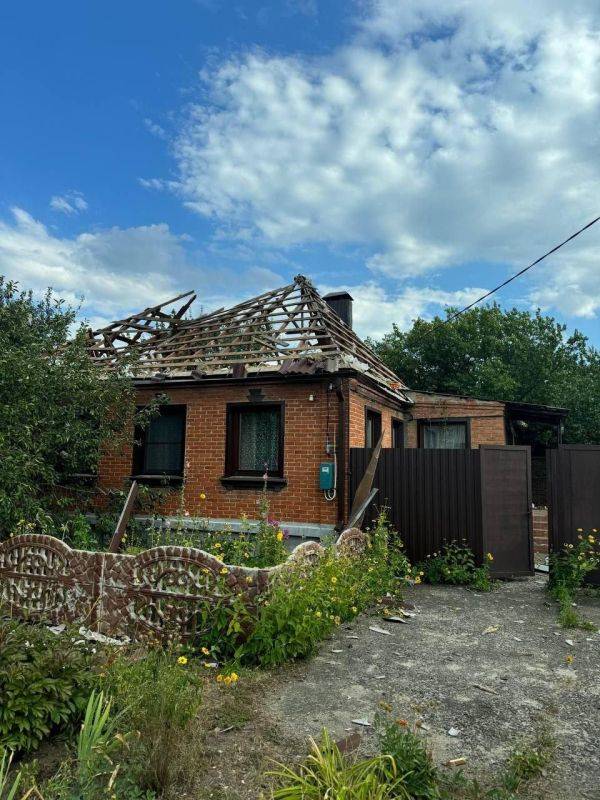 ВСУ атаковали город Шебекино Белгородской области, никто не пострадал, повреждены несколько частных домов — Гладков