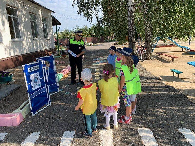 В преддверии осени «Дни дорожной безопасности» проходят в белгородских дошкольных образовательных учреждениях