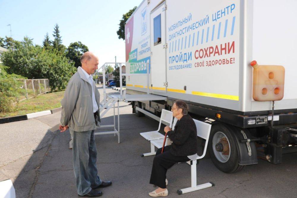 В Белгородской области один из «Поездов здоровья» вторую неделю работает на территории Губкинского городского округа