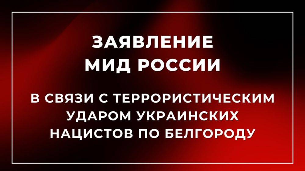 Неонацистская хунта Зеленского не прекращает террор против гражданского населения России