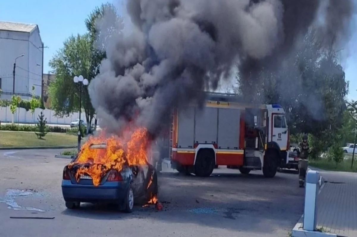 Дрон ВСУ вечером 25 августа атаковал автомобиль, пострадали два белгородца0