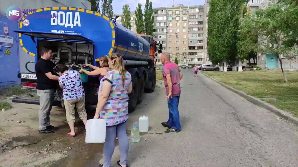 Мониторинг подвоза воды населению в Старом Осколе проводят каждые полчаса