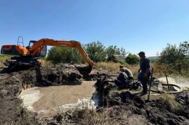 В дома губкинцев дали воду после работ по устранению коммунальной аварии1