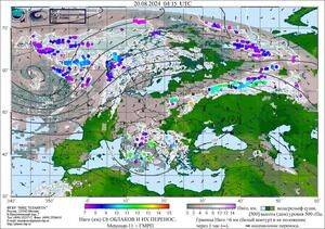 Обзор погодных условий в Европейском регионе в период с 20 по 21 августа 2024 г.