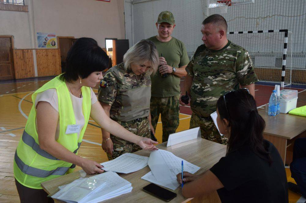 В Красногвардейском районе продолжаются учения по ГО и ЧС