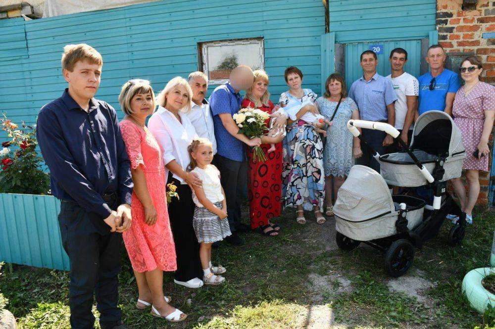 Галина Руденко: Двойное счастье родилось у семьи Александра и Екатерины из Большебыково