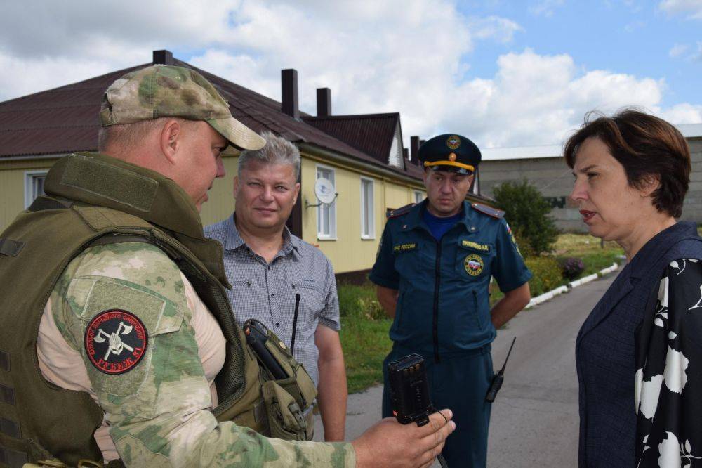 В Вейделевке прошли очередные командно-штабные учения