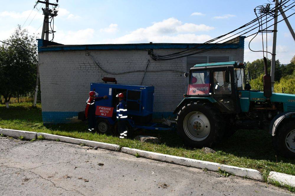 Сотрудники Красногвардейского РЭС приняли участие в плановых учениях по ГО и ЧС