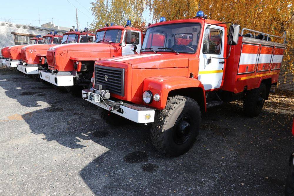 Пожарные в ЯНАО получили новую спецтехнику