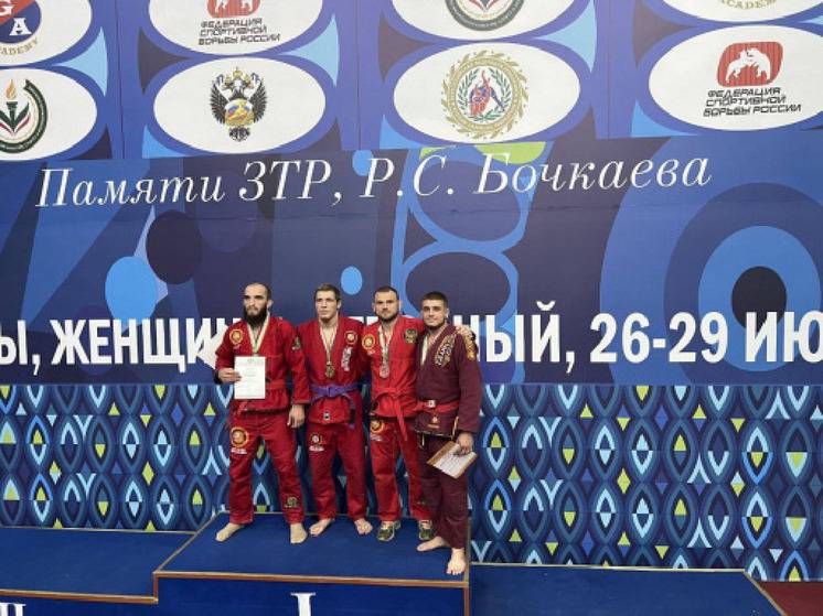 Белгородские спортсмены взяли серебро и бронзу на Чемпионате России по грэпплингу