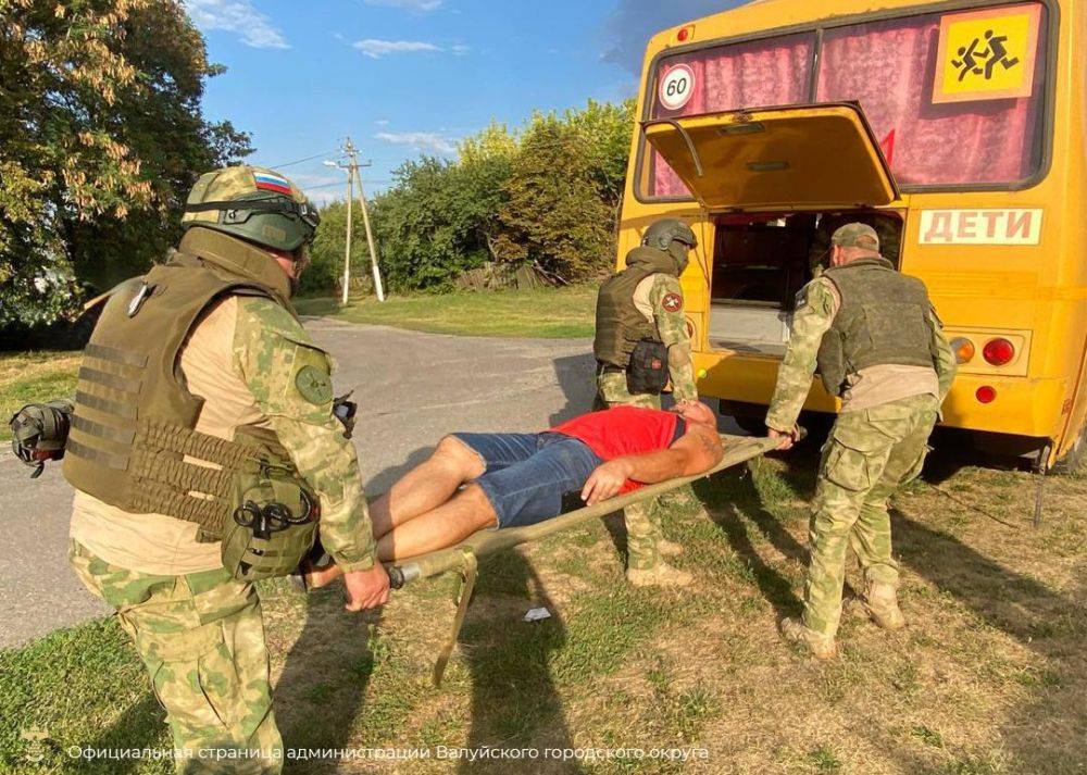 Командно-штабные учения прошли в Валуйском городском округе