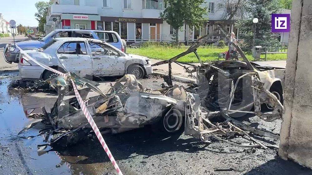 В центре Шебекино, куда прилетел снаряд ВСУ, нет никаких военных объектов