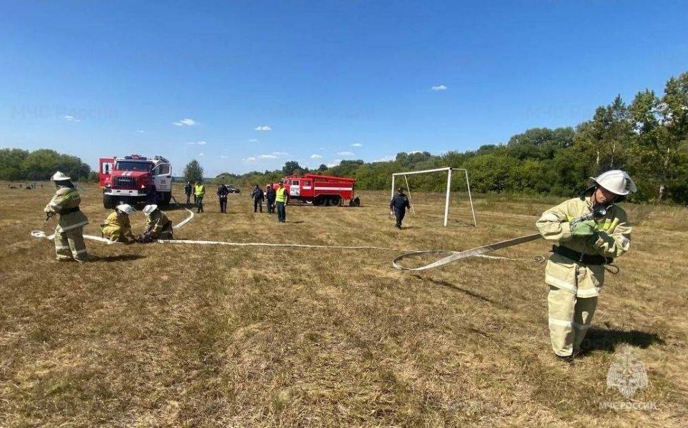 В Новом Осколе прошёл смотр-конкурс на звание «Лучшая добровольная пожарная команда области»